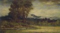Landscape with Pond Tonalist George Inness